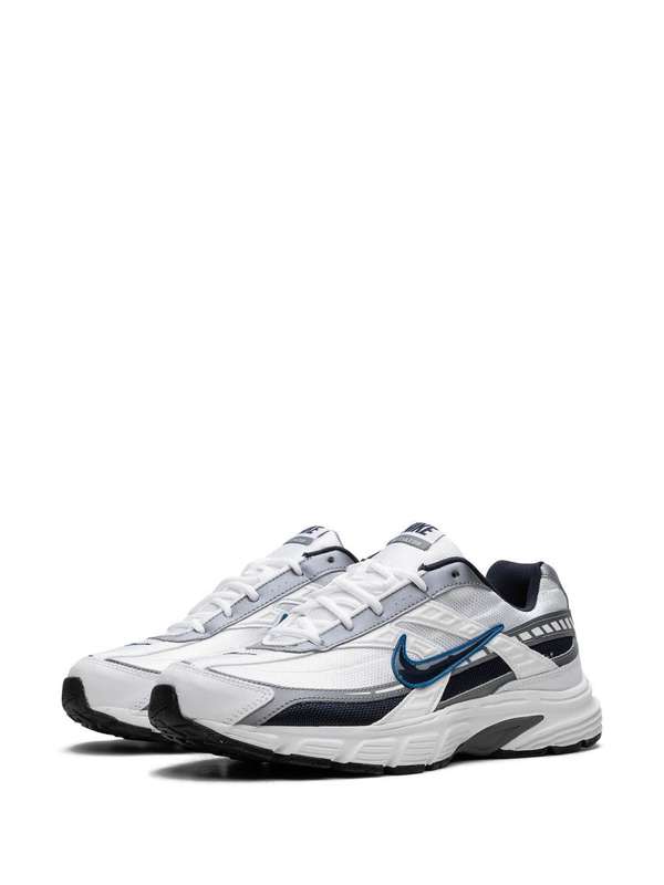 Nike Men`s Initiator White/  Metallic Cool Grey 394055 101 Size UK 9.5 (SA 9.5)