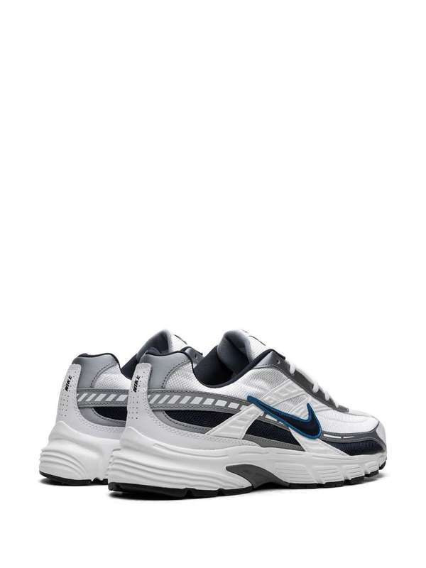Nike Men`s Initiator White/  Metallic Cool Grey 394055 101 Size UK 9.5 (SA 9.5)