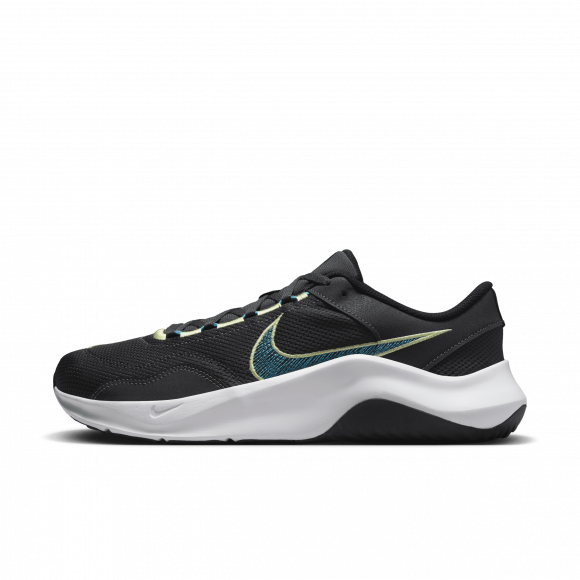 Nike Men`s LEGEND ESSENTIAL 3 NN Anthracite/ Blue Lightning DM1120 004 Size UK 12 (SA 12)