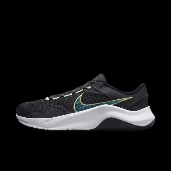 Nike Men`s LEGEND ESSENTIAL 3 NN Anthracite/ Blue Lightning DM1120 004 Size UK 12 (SA 12)