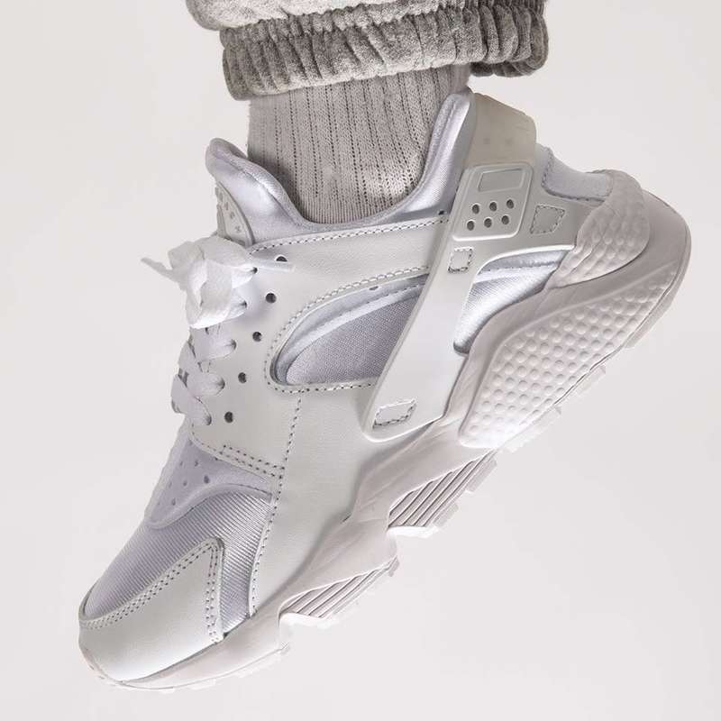 Nike Men`s Air Huarache White/Pure Platinum DD1068 102 Size UK 8/10.5 (SA 8/10.5)