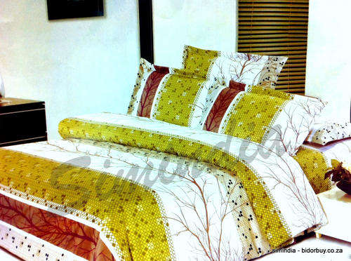 New Arrivals Excellent Import Quality feel (Super Soft) DOUBLE 6 pcs Printed Duvet Cover Set