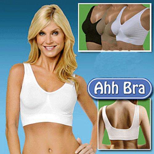 Ahh Comfortable Bra WHITE