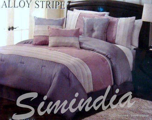 QUEEN size Bedspread Superior Luxurious 7 piece comforter set