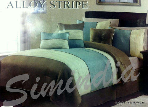 QUEEN size Bedspread Superior Luxurious 7 piece comforter set