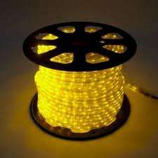 100 Meter YELLOW Rope Light