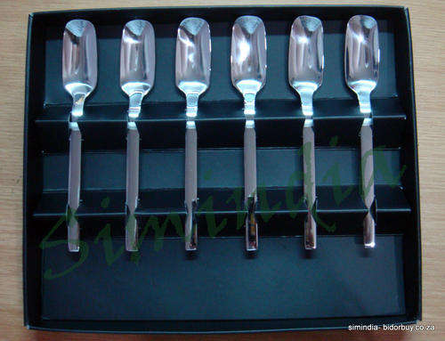 New Arrivals -Stainless Steel Designer Coffee/Tea Spoon Set (set of 6)