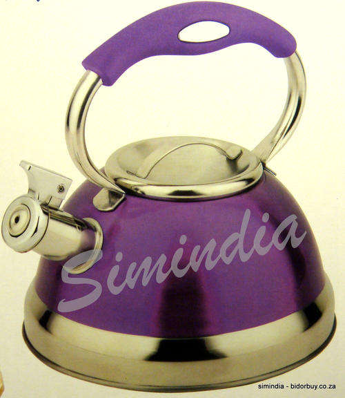 New Arrivals - 2,5 Litre Acrylic Funky Coloured Energy Saving Whistling Kettle