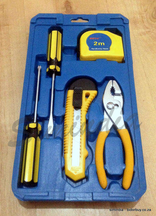 5 pc Portfolio Tool set with Plastic Casing