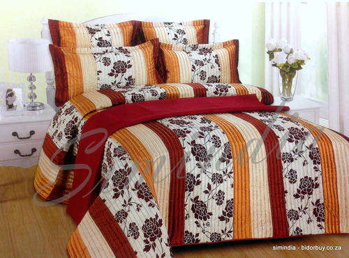 New Arrivals Queen Size Bedspread Superior Blend Satin 6 Piece Set