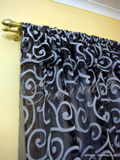 New Arrivals - Organza Ready to Hang Curtains with lining