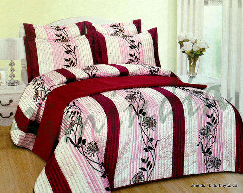 New Arrivals Queen Size Bedspread Superior Blend Satin 6 Piece Set