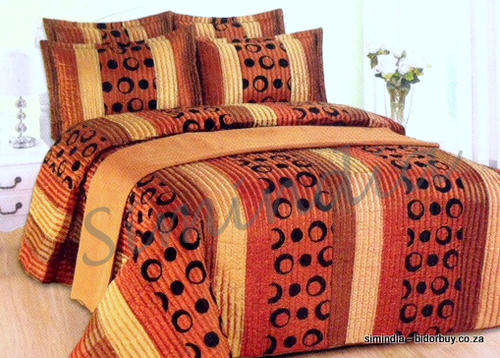 New Arrivals Queen Size Bedspread Superior Blend Satin 6 Piece Set