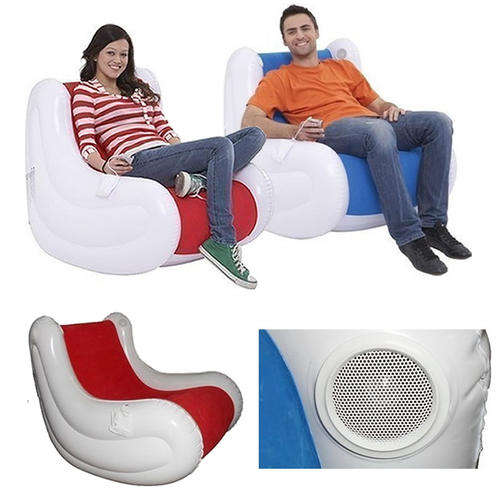 New Arrivals - Inflatable Banana Chair - Speakers built in