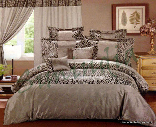QUEEN Size Superior 10 PC Comforter set - Choose from Brown, Gold & Grey