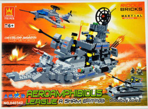 Huge 770 PCs AEROAMPHIBIOUS LEAGUE High quality, Building Blocks