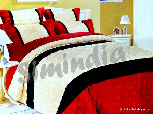 New Arrivals Queen Size Bedspread Superior Blend Satin 6 Piece Set