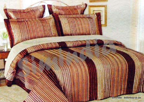 New Arrivals KING Size Bedspread Superior Blend Satin 6 Piece Set