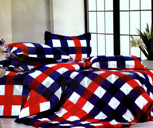 6 Piece Queen Size Cotton Feel Duvet Cover Set
