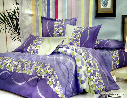6 Piece Queen Size Cotton Feel Duvet Cover Set