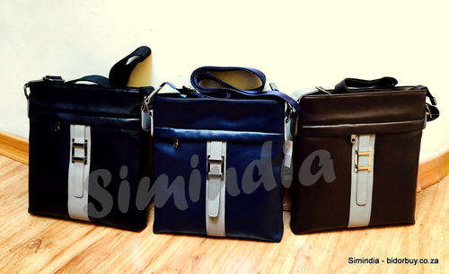 High Grade Unisex Cross body, Shoulder Messenger Bag - Choose from Black, Brown & Blue Colour
