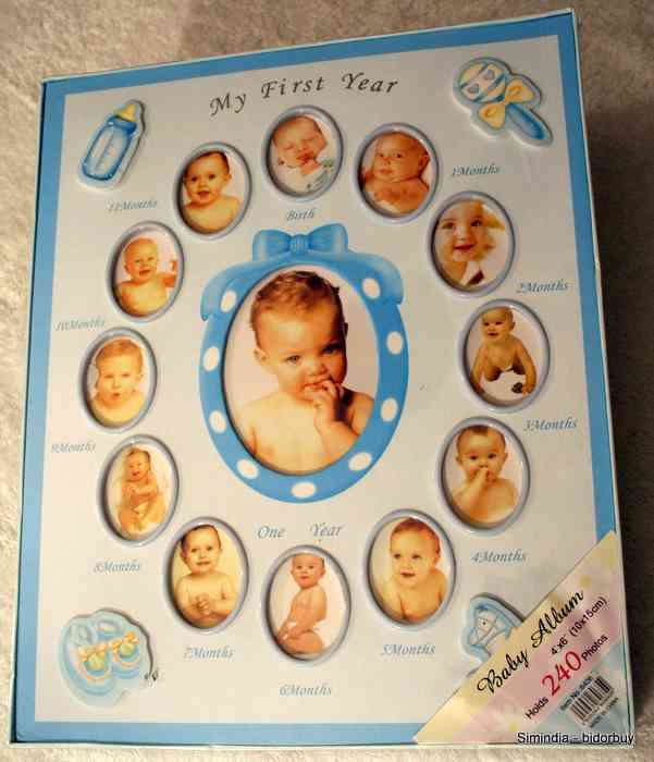 collect your angels memories in 240 photo album