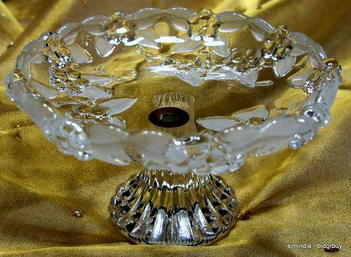Walther glas Crystal Footed Candy- Ftd. plate 16.0 cms /6 1/4th" ,made in germany