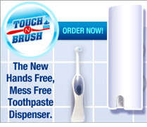 Touch N Brush Toothpaste Dispenser as Seen on TV