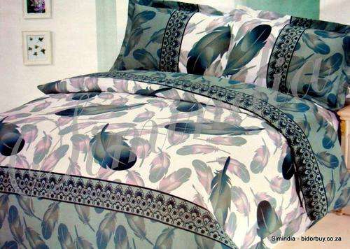 New Arrivals Queen 6 pcs Printed Duvet Cover Set