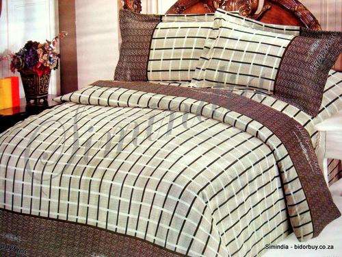 New Arrivals Queen 6 pcs Printed Duvet Cover Set