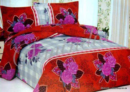 New Arrivals Queen 6 pcs Printed Duvet Cover Set