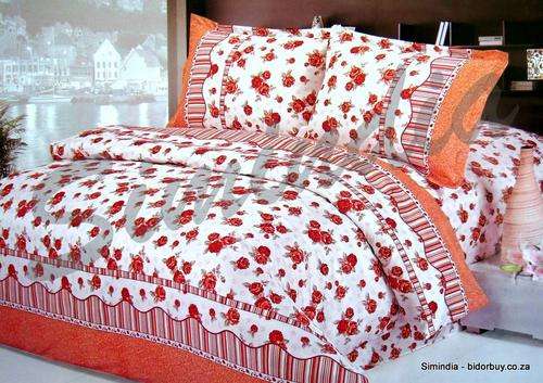 New Arrival Double size 10 piece curtain and duvet set