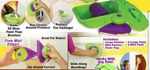 POINT N PAINT PAINTING SYSTEM KIT POINT AND PAINT PAD  PAINT AN ENTIRE ROOM IN LESS THAN AN HOUR
