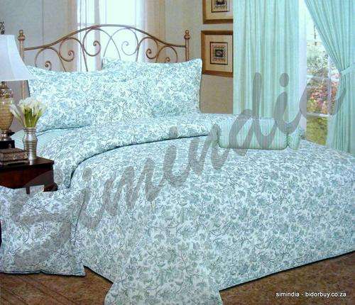 Get two great looks for price of one King size Bedspread Superior cotton reversible with 11 Pieces