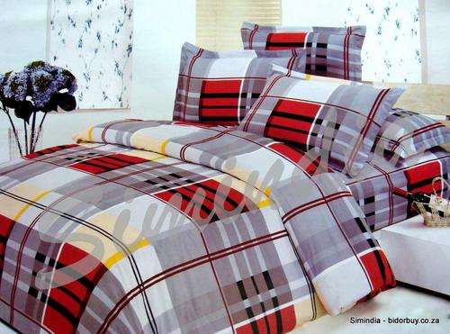 Super Soft Heavy Excellent Quality Cotton Queen 6 pcs Printed Duvet Cover Set