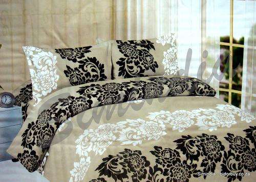 New Arrivals Import Quality Seersucker Queen 6 pcs Printed Duvet Cover Set