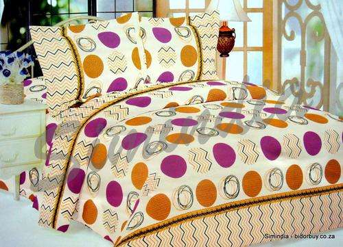 New Arrivals Import Quality soft cotton blend Seersucker Queen 10 pcs Printed Duvet Cover Set
