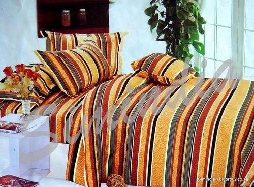New Arrivals Import Quality soft cotton blend Seersucker Queen 10 pcs Printed Duvet Cover Set