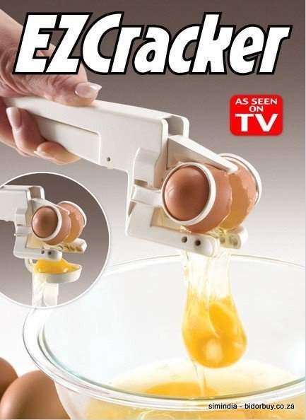 EZCracker Handheld Egg Cracker/Separator