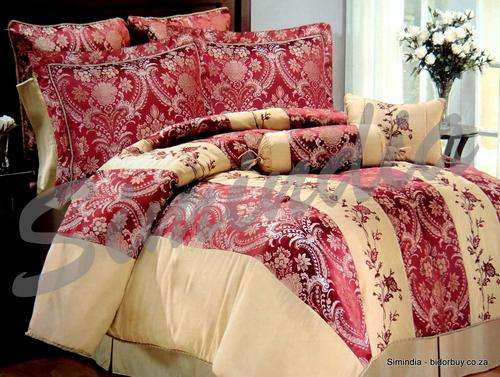 Queen size Bedspread Superior Luxurious 7 piece heavy comforter set