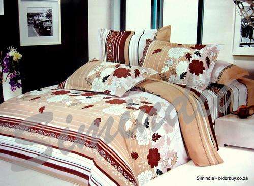 New Arrivals Excellent Quality soft cotton blend Queen 10 pcs Printed Duvet Cover Set