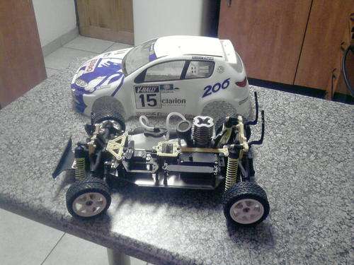 Thunder Tiger: Peugeot 206 NITRO powered