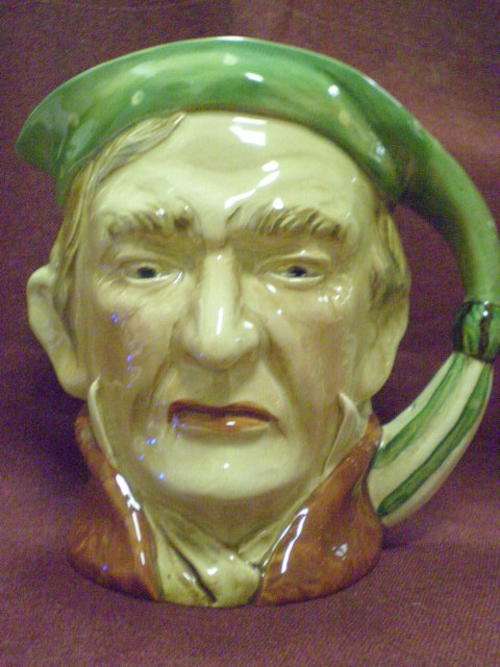 LARGE BESWICK CHARACTER JUG - SCROOGE
