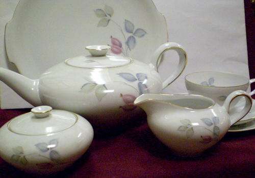 LOVELY 28 PIECE TEA SET BY KPM KRISTER - GERMANY