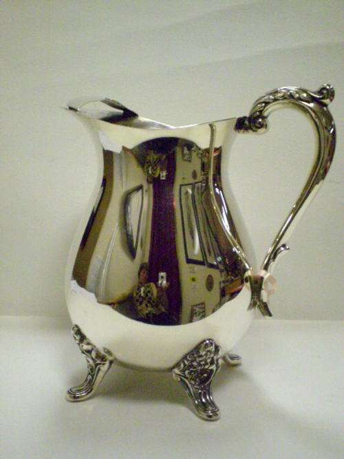 SILVER WATER JUG