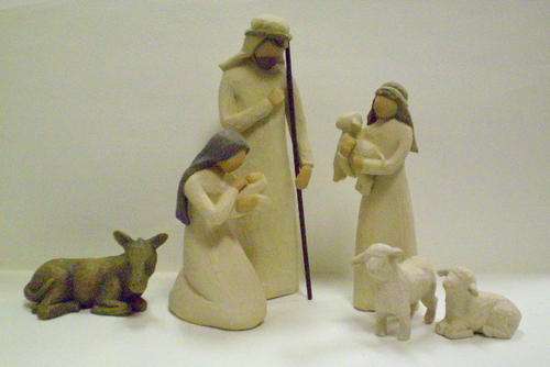 LOVELY  WILLOWTREE CHRISTMAS NATIVITY , BY SUSAN LORDI
