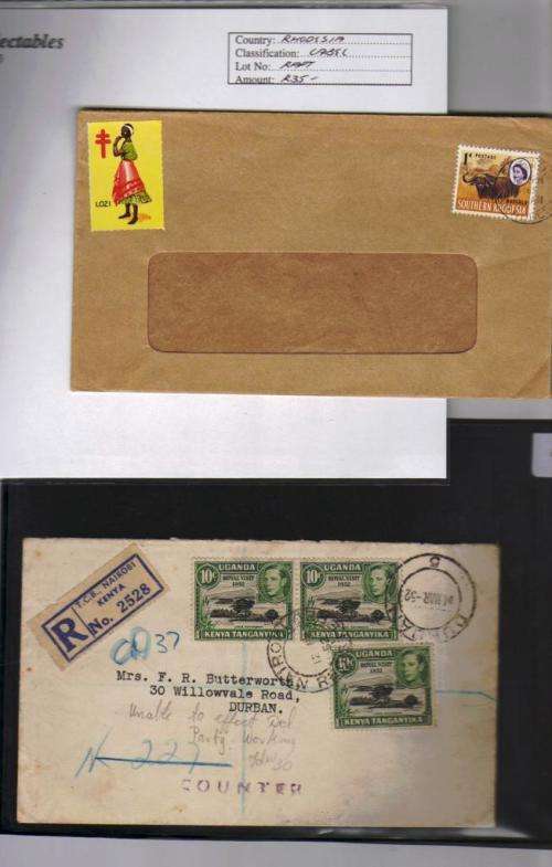 Interesting Mail Items / covers ...value ?