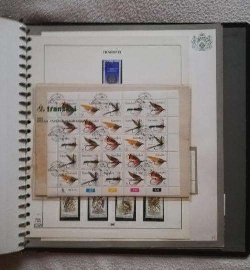 TRANSKEI Pre-printed Album with stamps