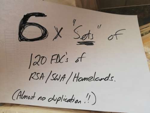 RSA/SWA/Homelands 120+ FDC's (6 Lots)