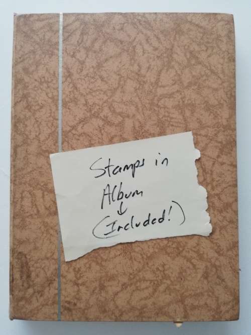 Stamps in Album (included)